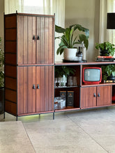 Load image into Gallery viewer, Large Mid-Century Wall/ Media Unit/ Sideboard

