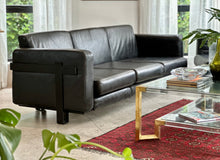 Load image into Gallery viewer, Rare Sofa Set - Couch &amp; Armchair in Leather - Luigi Caccia Dominioni For Azucena
