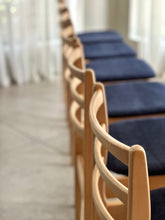 Load image into Gallery viewer, Set of Six Beechwood Dining Chairs - Nathan Furniture
