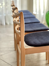 Load image into Gallery viewer, Set of Six Beechwood Dining Chairs - Nathan Furniture
