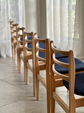 Load image into Gallery viewer, Set of Six Beechwood Dining Chairs - Nathan Furniture
