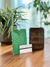 Load image into Gallery viewer, Vintage Metal Danger/Gevaar Signs
