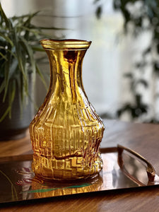 Brown Retro Glass Pitcher