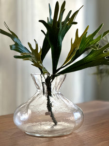 Handmade "Glass Sack of Flowers" by SEA of Sweden