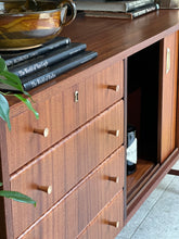 Load image into Gallery viewer, Retro Sideboard with Original Handles
