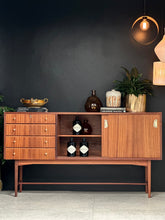 Load image into Gallery viewer, Retro Sideboard with Original Handles
