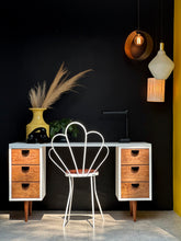 Load image into Gallery viewer, Reimagined Modernist Desk with Six Drawers

