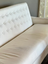 Load image into Gallery viewer, Mid-Century Three Seater Leather Couch

