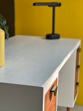 Load image into Gallery viewer, Reimagined Modernist Desk with Six Drawers
