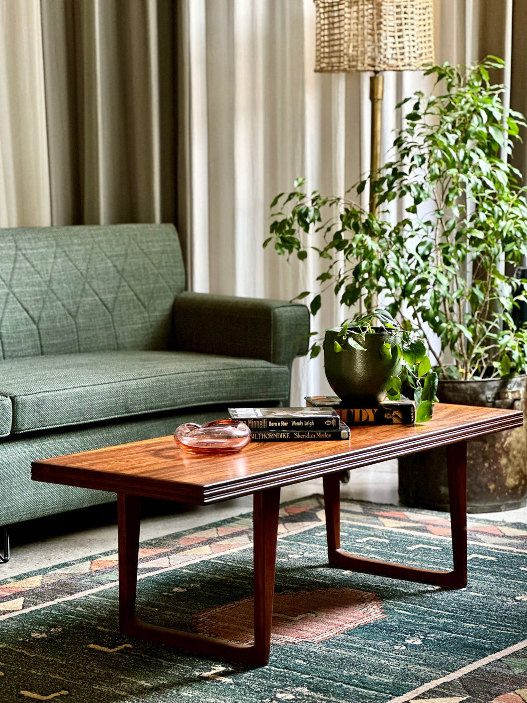 Mid-Century Rectangular Coffee Table