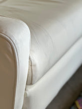 Load image into Gallery viewer, Mid-Century Three Seater Leather Couch
