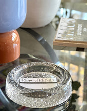 Load image into Gallery viewer, Clear Glass Catchall Bowl
