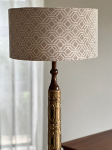Vintage Floor Lamp With New Shade
