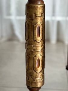 Vintage Floor Lamp With New Shade