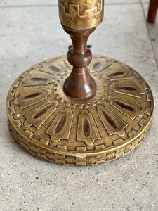 Vintage Floor Lamp With New Shade