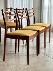 Set of 6 Mid-Century G-Plan Dining Chairs