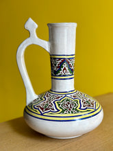 Load image into Gallery viewer, Hand Painted Vintage Ceramic Decanter/Vase/Pitcher
