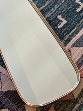 Load image into Gallery viewer, Retro Mirror with Solid Brass Frame
