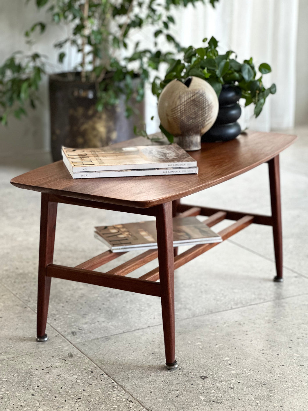 Two-tiered Coffee Table  - Solid Wood