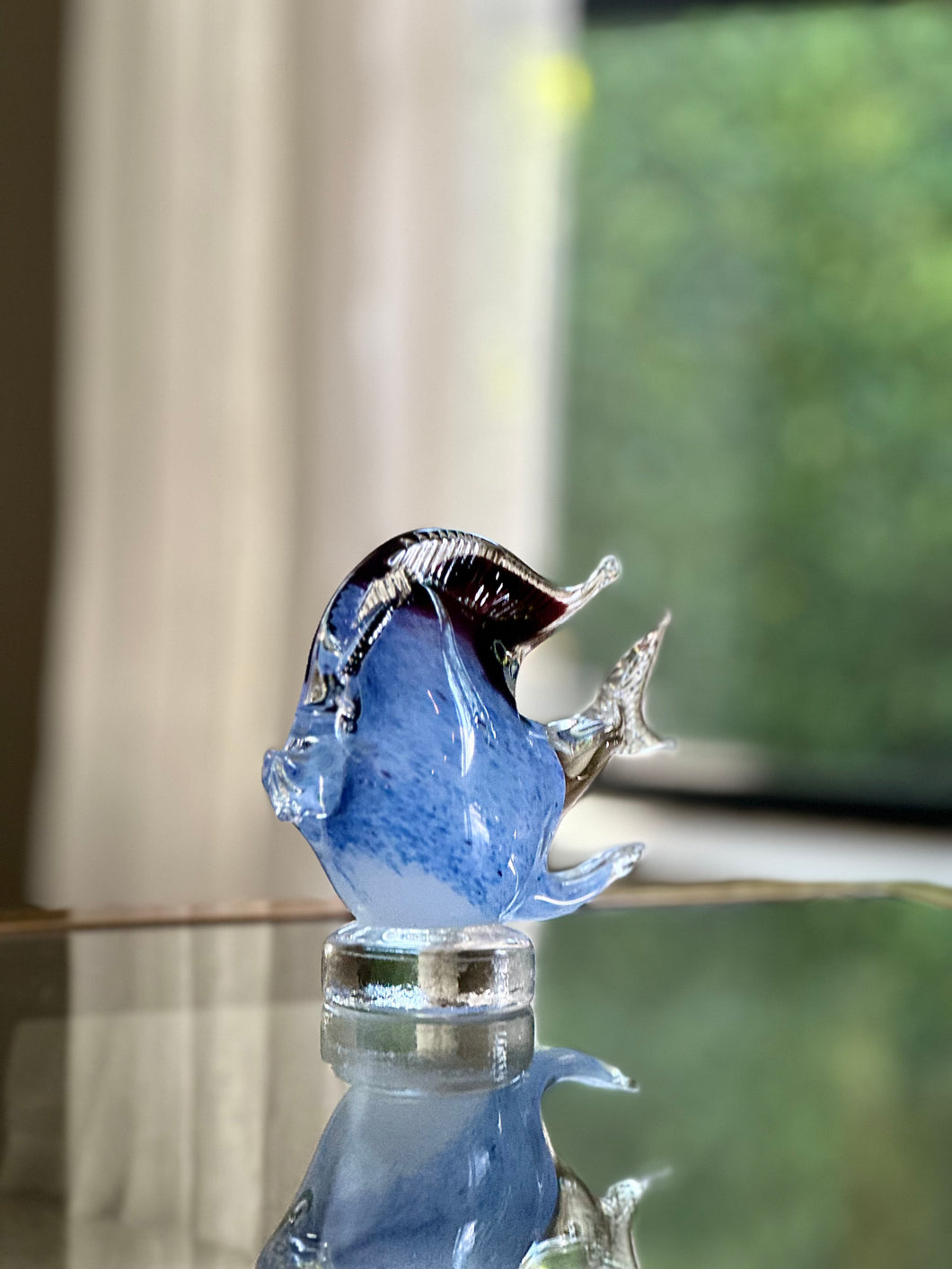 Exquisite Art Glass Fish Ornament