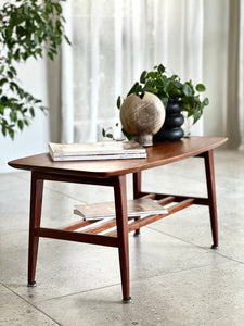 Two-tiered Coffee Table  - Solid Wood