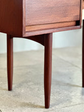 Load image into Gallery viewer, Mid-Century Teak Dressing Table with Matching Stool | c. 1960s

