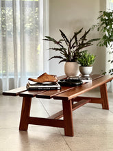 Load image into Gallery viewer, Solid Kiaat Coffee Table | Bench by Kallenbach
