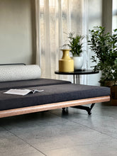 Load image into Gallery viewer, Vintage Sleeper Couch/Daybed - Steel Frame
