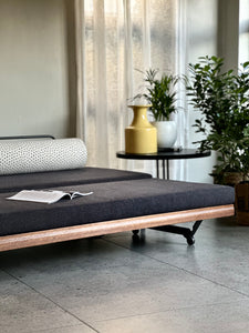 Vintage Sleeper Couch/Daybed - Steel Frame