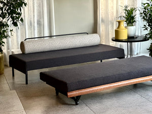Vintage Sleeper Couch/Daybed - Steel Frame