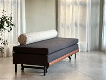 Load image into Gallery viewer, Vintage Sleeper Couch/Daybed - Steel Frame
