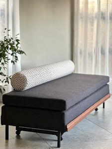 Vintage Sleeper Couch/Daybed - Steel Frame