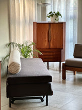 Load image into Gallery viewer, Vintage Sleeper Couch/Daybed - Steel Frame

