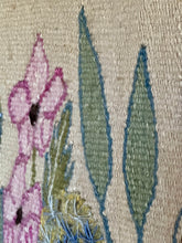 Load image into Gallery viewer, 100% Wool Handwoven Wall Hanging | Geese in a Wildflower Meadow
