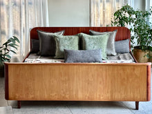 Load image into Gallery viewer, Art Deco-Style King Bed with Pedestals
