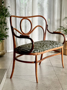 Vintage Bentwood Bench - Thonet Style