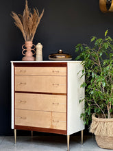 Load image into Gallery viewer, Reimagined Mid-Century Chest of Drawers
