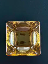 Load image into Gallery viewer, Amber Glass Ashtray
