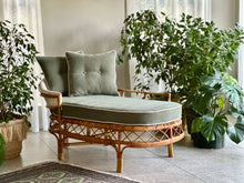 Load image into Gallery viewer, Vintage Cane Chaise Longue
