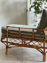 Load image into Gallery viewer, Vintage Cane Chaise Longue
