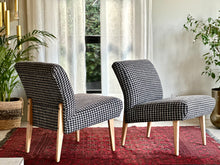 Load image into Gallery viewer, Pair Of Occasional Oak MCM Chairs
