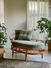 Load image into Gallery viewer, Vintage Cane Chaise Longue
