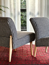 Load image into Gallery viewer, Pair Of Occasional Oak MCM Chairs
