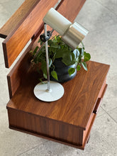 Load image into Gallery viewer, Retro Kiaat Queen Headboard &amp; Pedestals
