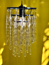 Load image into Gallery viewer, Glass Waterfall Style Chandelier
