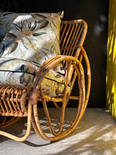 Load image into Gallery viewer, Cane Rocking Chair and Footstool
