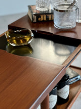 Load image into Gallery viewer, Scandinavian Extendable Two-Tier Serving | Bar Cart
