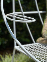 Load image into Gallery viewer, Vintage Garden Bench - Restored &amp; Powder coated
