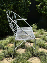 Load image into Gallery viewer, Vintage Garden Bench - Restored &amp; Powder coated
