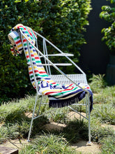 Load image into Gallery viewer, Vintage Garden Bench - Restored &amp; Powder coated
